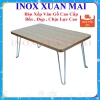 Bàn Xếp Gấp Gọn Học Sinh Vân Gỗ Cao Cấp Xuân Mai - Tiết Kiệm Không Gian Độ Bền Cao 2