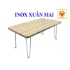 Bàn Xếp Gấp Gọn Học Sinh Vân Gỗ Cao Cấp Xuân Mai - Tiết Kiệm Không Gian Độ Bền Cao 5