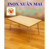 Bàn Xếp Gấp Gọn Học Sinh Vân Gỗ Cao Cấp Xuân Mai - Tiết Kiệm Không Gian Độ Bền Cao 8