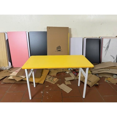 Bàn Xếp Gấp Gọn Tiện Lợi Đã Lắp Sẵn, Bo tròn 4 góc - Bàn Học Tập, Làm Việc, Đa Năng Giá 650k 2 Bàn Xếp Gấp Gọn Tiện Lợi Đã Lắp Sẵn, Bo tròn 4 góc - Bàn Học Tập, Làm Việc, Đa Năng Giá 650k 2