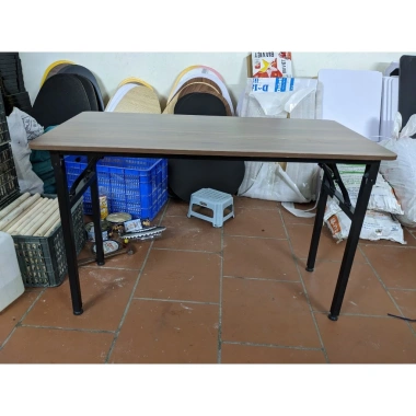 Bàn Xếp Gấp Gọn Tiện Lợi Đã Lắp Sẵn, Bo tròn 4 góc - Bàn Học Tập, Làm Việc, Đa Năng Giá 650k