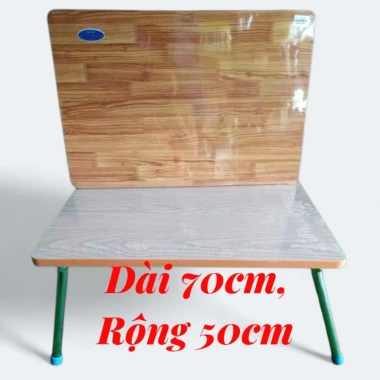 Bàn Xếp Vân Gỗ Gấp Gọn Size Lớn - Thiết Kế Tiện Lợi, Miễn Phí Ship, Giá 138k