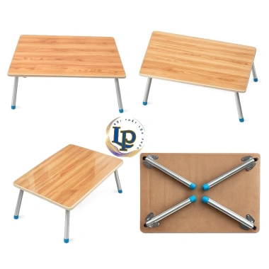 Bàn Xếp Vân Gỗ Gấp Gọn Size Lớn - Thiết Kế Tiện Lợi, Miễn Phí Ship, Giá 138k