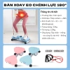 Bàn Xoay Eo Bụng Đa Năng 3 Trong 1 với Dây Kháng Lực, Massage Chân Tập Thể Dục Tại Nhà - Giá 459.000₫ 2
