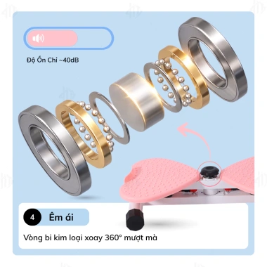Bàn Xoay Eo Bụng Đa Năng 3 Trong 1 với Dây Kháng Lực, Massage Chân Tập Thể Dục Tại Nhà - Giá 459.000₫ 6