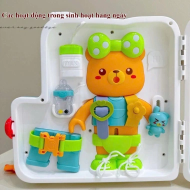 Bảng Bận Rộn Dạng Vali 16 Chi Tiết - Đồ Chơi Mô Phỏng Cuộc Sống, Kỹ Năng Bé, Giá 100.000₫ 8