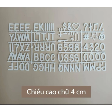 Bảng chữ decor gắn khung gỗ nỉ Trang trí sinh nhật, thôi nôi, kỉ niệm giá ưu đãi 3 Bảng chữ decor gắn khung gỗ nỉ Trang trí sinh nhật, thôi nôi, kỉ niệm giá ưu đãi 3