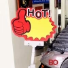 Bảng chữ HOT treo cửa hàng, bảng giá ghi, khuyến mãi giảm giá, chỉ 5.000đ