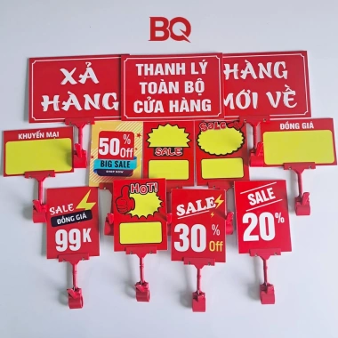 Bảng chữ HOT treo cửa hàng, bảng giá ghi, khuyến mãi giảm giá, chỉ 5.000đ 4