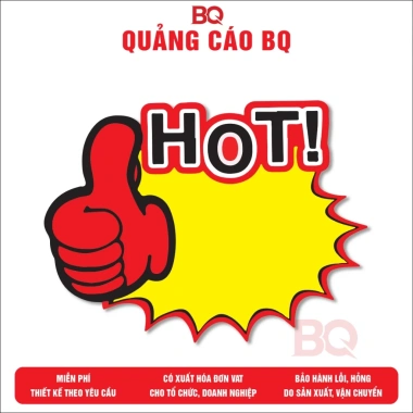 Bảng chữ HOT treo cửa hàng, bảng giá ghi, khuyến mãi giảm giá, chỉ 5.000đ 9