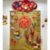Bảng chữ Tết hoa tròn alu vàng gương nhũ 2 lớp Treo 40/50/60cm Giá ưu đãi 323.000 VND 5
