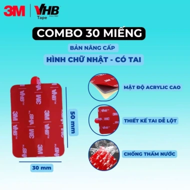 Băng dính 3M 2 mặt VHB siêu bám - Dán camera hành trình, gắn vật dụng, chỉ 36.000đ 9