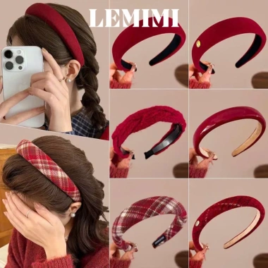 Băng đô cài tóc đỏ Lemimi Bờm Noel Giáng sinh - Chúc mừng Năm mới, giá 22,642₫ 4