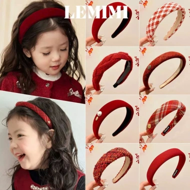 Băng đô cài tóc đỏ Lemimi Bờm Noel Giáng sinh - Chúc mừng Năm mới, giá 22,642₫ 6