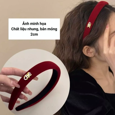 Băng đô cài tóc đỏ Lemimi Bờm Noel Giáng sinh - Chúc mừng Năm mới, giá 22,642₫ 10