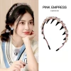 Băng đô gợn sóng kim cương giả nữ phụ kiện tóc thời trang rửa mặt – giá ưu đãi 68.000đ