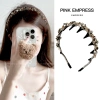 Băng đô gợn sóng kim cương giả nữ phụ kiện tóc thời trang rửa mặt – giá ưu đãi 68.000đ 6