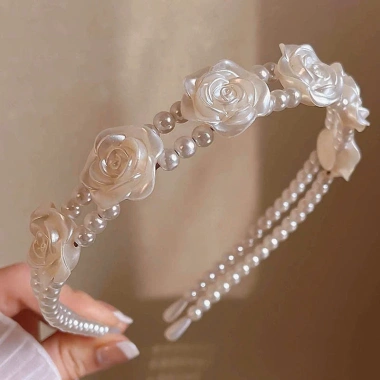 Băng Đô Ngọc Trai Bé Gái P14 - Phong Cách Ngọt Ngào, Thanh Lịch, Giá chỉ 23.000₫