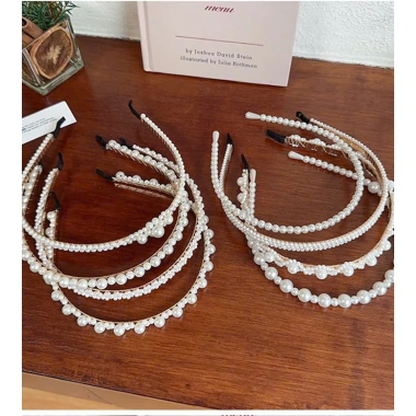 Băng Đô Ngọc Trai Bé Gái P14 - Phong Cách Ngọt Ngào, Thanh Lịch, Giá chỉ 23.000₫