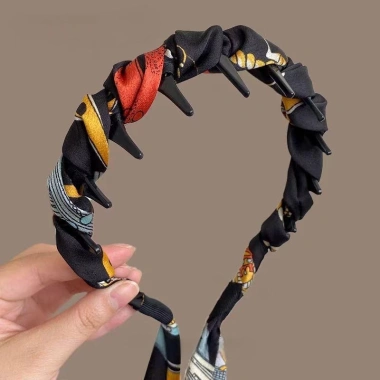 Băng đô ruy băng mới sóng trước và sau cho nữ phụ kiện tóc tết cổ điển kẹp tóc thanh lịch 21.500 VND 10