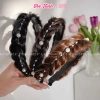 Băng đô tóc giả sợi tơ TOCXINH247 - Đính ngọc trai, 4 màu, phù hợp Tết, giá 24.990đ 8