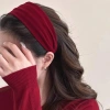 Băng đô vải mềm bản rộng phong cách Hàn Quốc - bờm cài tóc nữ dễ thương 3