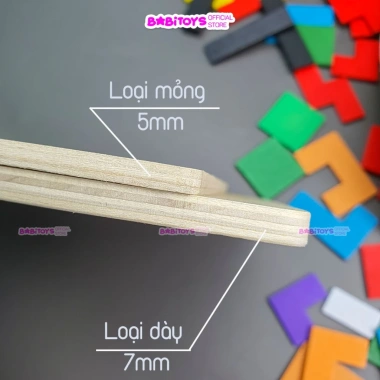Bảng ghép hình gạch Tetris size đại - Đồ chơi trí tuệ cho bé, giảm giá 35.000đ 6 Bảng ghép hình gạch Tetris size đại - Đồ chơi trí tuệ cho bé, giảm giá 35.000đ 6
