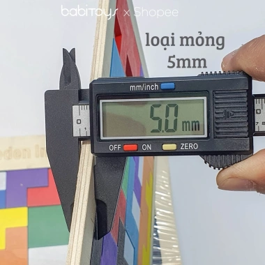 Bảng ghép hình gạch Tetris size đại - Đồ chơi trí tuệ cho bé, giảm giá 35.000đ