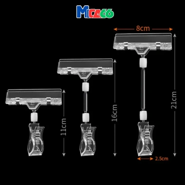 Bảng giá & Bảng sale cho cửa hàng, siêu thị – Hàng đẹp Mica66 chỉ 10.000đ (giá gốc 12.500đ)