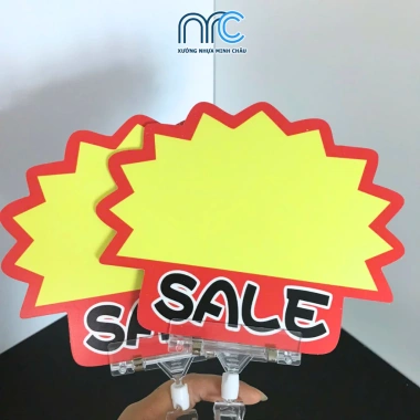 Bảng Giá Sale Tự Ghi Xoá Nhiều Lần - Dùng Cho Cửa Hàng & Siêu Thị, Giá 9.000đ 6
