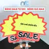 Bảng giá tự ghi đa năng, sale giảm giá, viết xoá nhiều lần cho cửa hàng, siêu thị - 9k