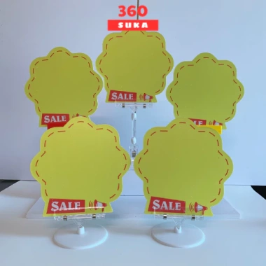 Bảng giá tự ghi, khuyến mãi, sale giảm giá cho cửa hàng, siêu thị - Suka 360 10.000đ 7