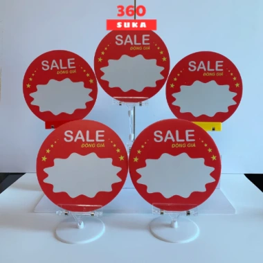 Bảng giá tự ghi, khuyến mãi, sale giảm giá cho cửa hàng, siêu thị - Suka 360 10.000đ 8