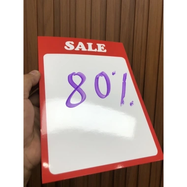 Bảng giảm giá, bảng sale - Giá 6.500₫, in nhanh, chất lượng cao, giảm so với 7.800₫