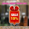 Bảng Giảm Giá Sale Off Decal Chống Nước - Dán Kính Tường - Hàng Mới Về Xả Hàng DCBB027 8