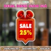 Bảng Giảm Giá Sale Off Decal Chống Nước - Dán Kính Tường - Hàng Mới Về Xả Hàng DCBB027 10