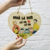 Bảng gỗ decor Hạnh Phúc Gia Đình - Trang trí nhà, quà tặng ý nghĩa, giá 62.990₫ 3
