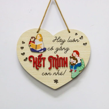 Bảng gỗ decor Hạnh Phúc Gia Đình - Trang trí nhà, quà tặng ý nghĩa, giá 62.990₫