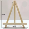 Bảng gỗ gắn chữ decor nhiều màu - tặng 2 bộ chữ, kéo, túi & chân kệ - Giá ưu đãi 85.000₫ 2
