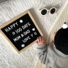 Bảng Gỗ Ghép Tên 25x25cm - Trang Trí Sinh Nhật, Đám Cưới, Tiệc Hàn Quốc, Có Chữ Số Ký Tự Giá 120.000 8