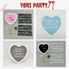Bảng Gỗ Trái Tim Khắc Chữ Số Trang Trí Sinh Nhật, Thôi Nôi, Nhà Cửa Ưu Đãi Yori Party