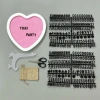 Bảng Gỗ Trái Tim Khắc Chữ Số Trang Trí Sinh Nhật, Thôi Nôi, Nhà Cửa Ưu Đãi Yori Party 10