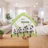 Bảng gỗ treo móc chìa khóa decor - móc kim loại dán nổi, kèm băng dính 2 mặt, chỉ 68.000đ 9