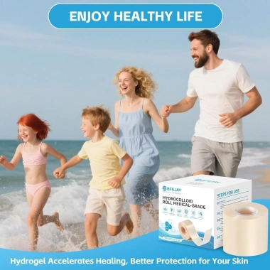 Băng Hydrocolloid cấp y tế cực lớn tự dính, siêu thấm, không thấm nước - Bộ sơ cứu DIY