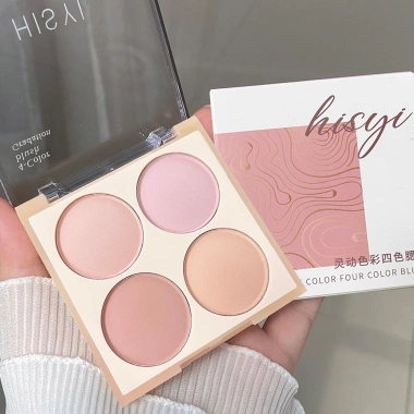 Bảng má hồng 4 màu tông mềm - Dành cho học sinh, người mới bắt đầu - Giá ưu đãi 53.020 VND