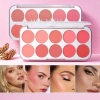 Bảng phấn má hồng MISS ROSE 10 màu - Đa sắc, giữ ẩm, giá ưu đãi 83.000₫ 2