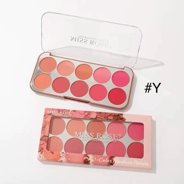Bảng phấn má hồng MISS ROSE 10 màu - Đa sắc, giữ ẩm, giá ưu đãi 83.000₫ 5