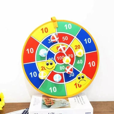 Bảng Phi Bắn Bóng Dính An Toàn cho Trẻ, Phát Triển Tay Mắt và 4 Bóng Tròn