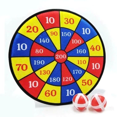 Bảng Phi Bắn Bóng Dính An Toàn cho Trẻ, Phát Triển Tay Mắt và 4 Bóng Tròn