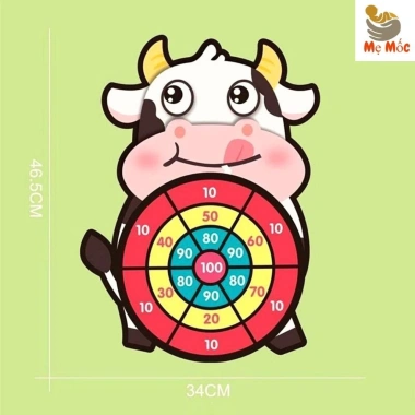 Bảng Phi Tiêu Bóng Dính Memocshop - Rèn Tập Trung Cho Bé, Kèm 3 Bóng, Giá 29.000₫ 7